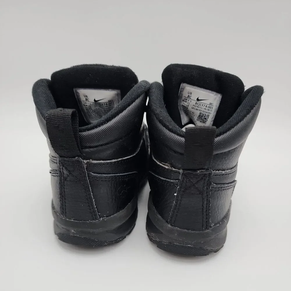 Nike BQ6853-001 Jordan 12 Retro Winterized Black‎ Sneaker Shoes Toddler US 8 C